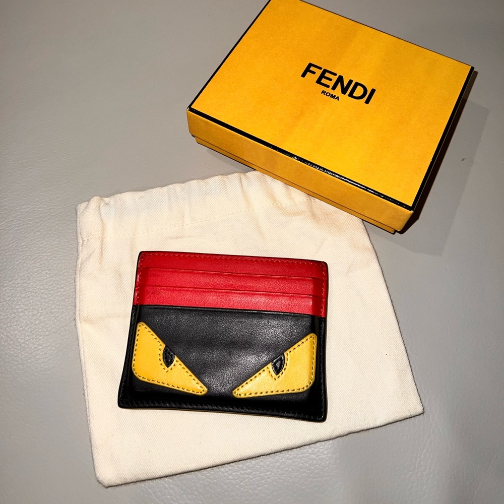 Fendi Monster edition Card Holder
